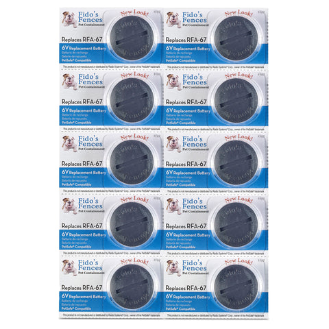 FF-67 Petsafe Compatible Battery 10 Pack